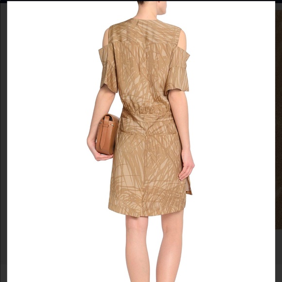 Halston Women's Natural Short Dress - Picture 4 of 4